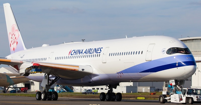 A350-900 China Airlines Toulouse Blagnac.