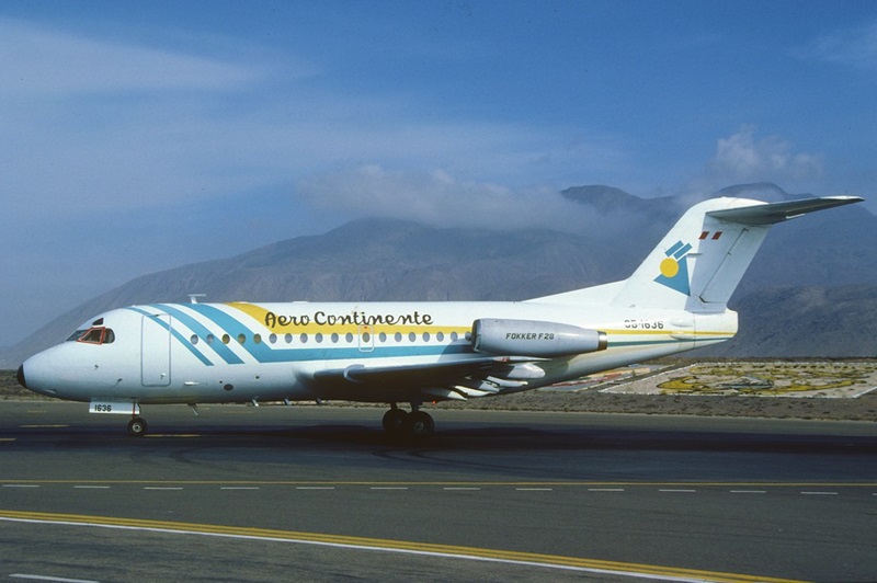 Aero Continente Fokker F28-1000 OB-1636