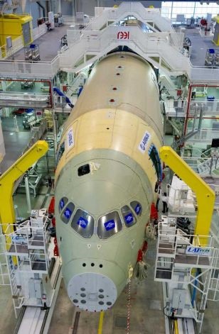 Airbus A350 Assembly.