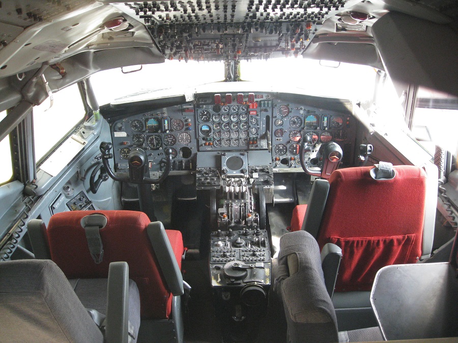 Boeing 707-123B Cockpit 1959