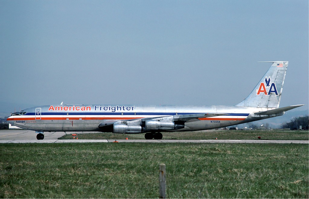 Boeing 707-323C American Airlines N7555A