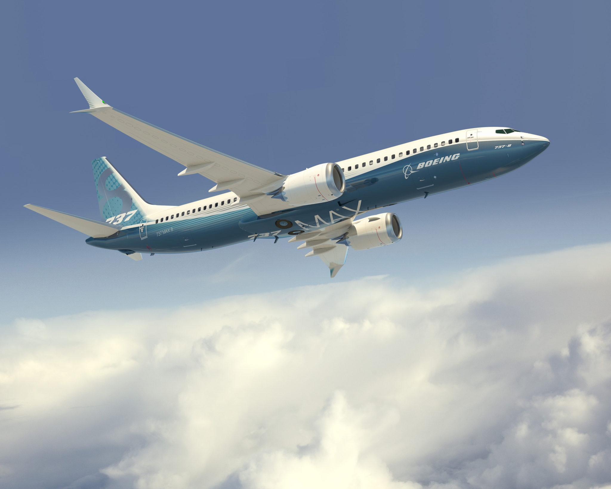 Boeing 737 MAX 8 house colours