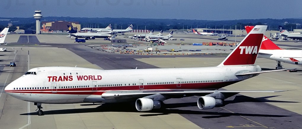 TWA Boeing 747-131 N93119