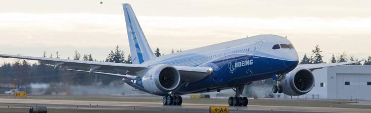 Boeing 787-8 maiden flight