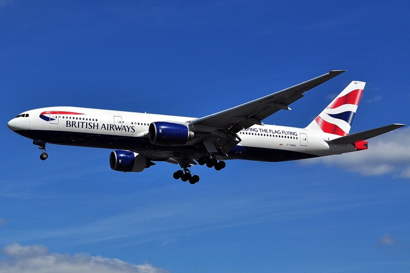 Boeing 777‑236ER British Airways G‑YMMK