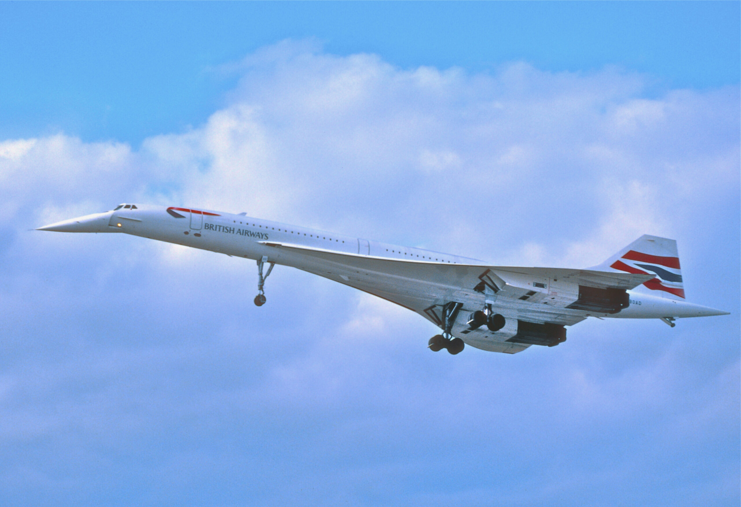 British Airways Concorde G-BOAD at Heathrow
