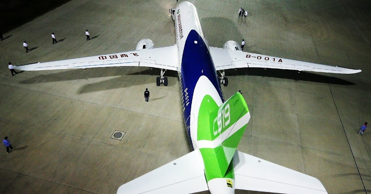 COMAC C919 first public appearance