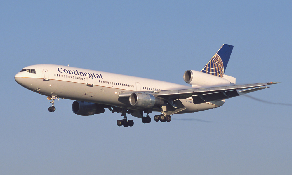 Continental Airlines McDonnell Douglas DC-10-30 registration N59083