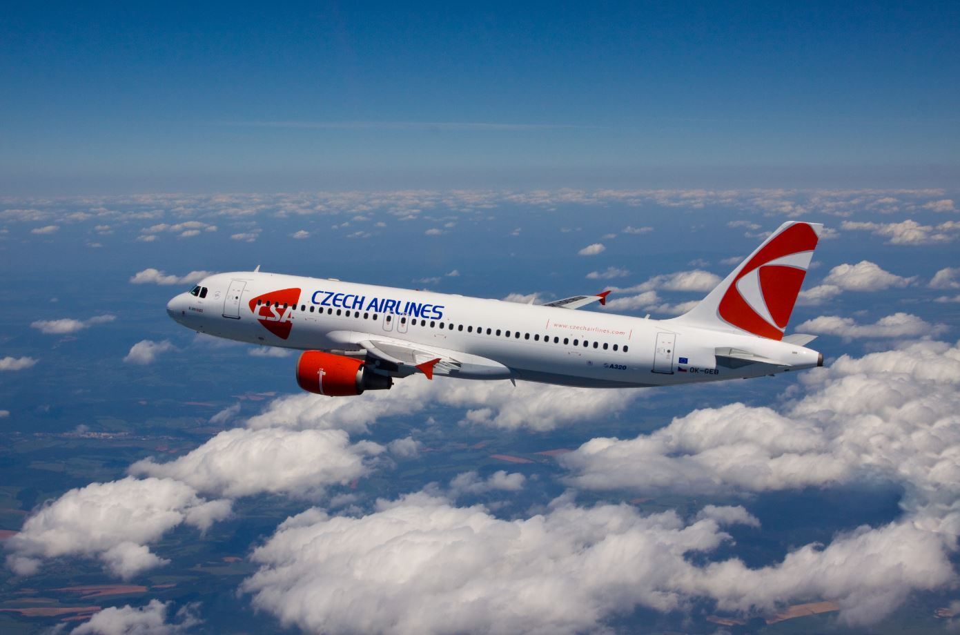 Czech Airlines CSA Airbus A320-214