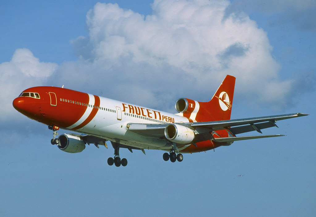Faucett Peru Lockheed L-1011 TriStar registration OB-1545