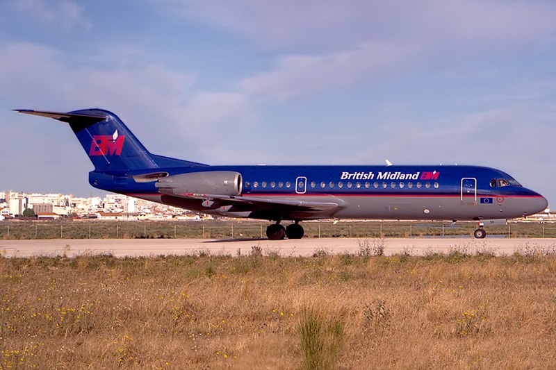 Fokker 70 British Midland