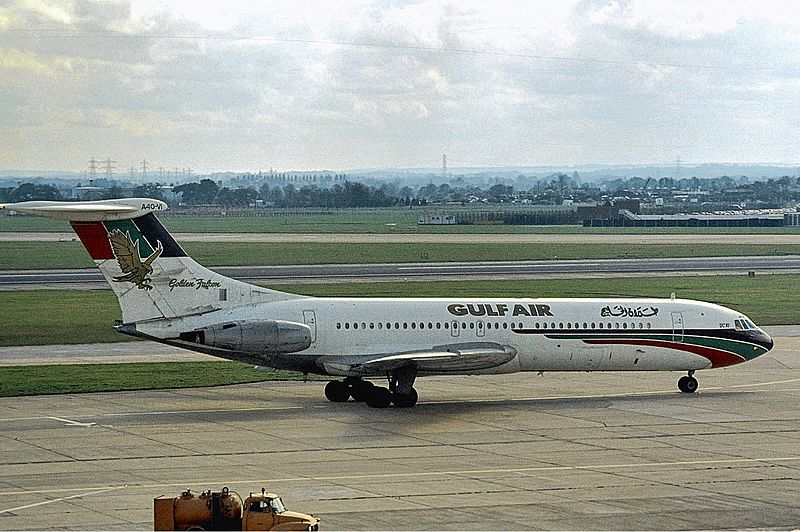 Gulf Air Vickers VC10 Golden Falcon A40-VI