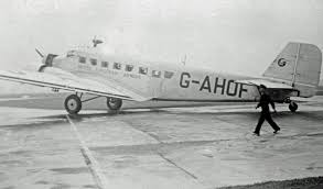 Junkers Ju52.3m G-AHOF BEA Ringway. 