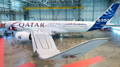 Qatar Airbus A350-920b