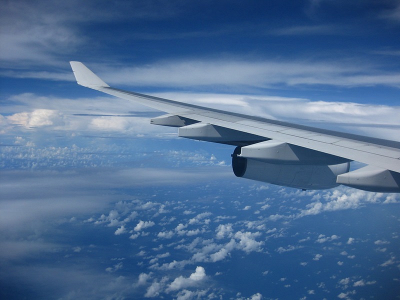 Philippine Airlines A340 Wing