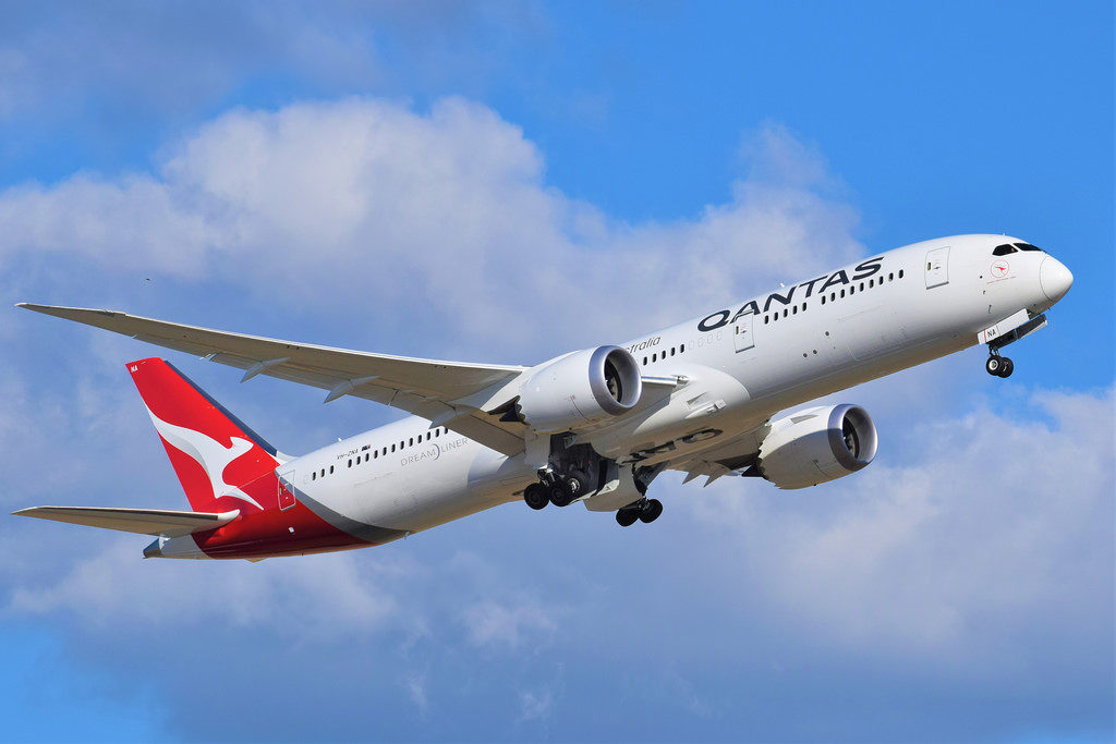 QANTAS Beoing 787 Dreamliner