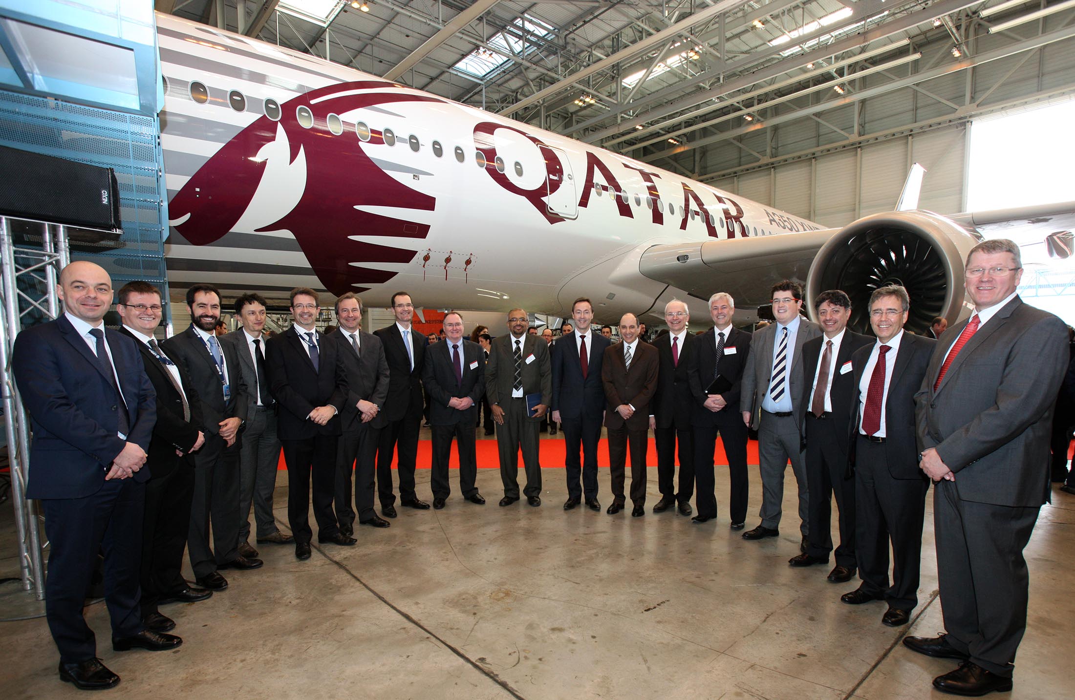 Qatar management with A350