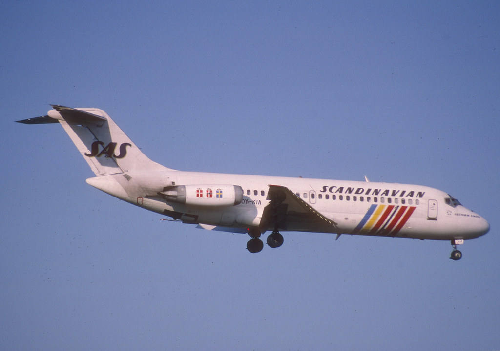 SAS DC‑9‑21 OY‑KIA