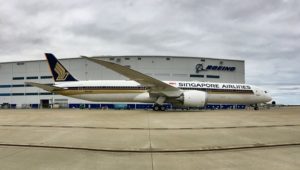 Singapore Airlines Boeing 787-10