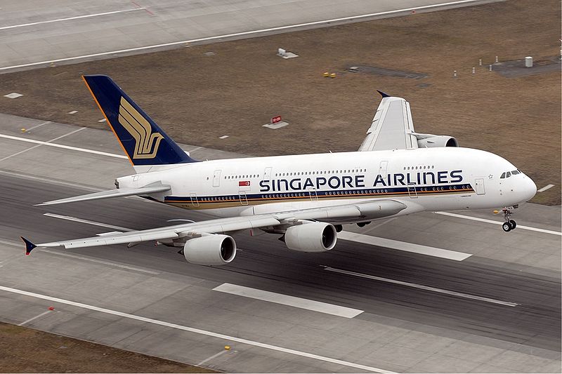 Singapore Airlines was the launch customer for the Airbus A380
