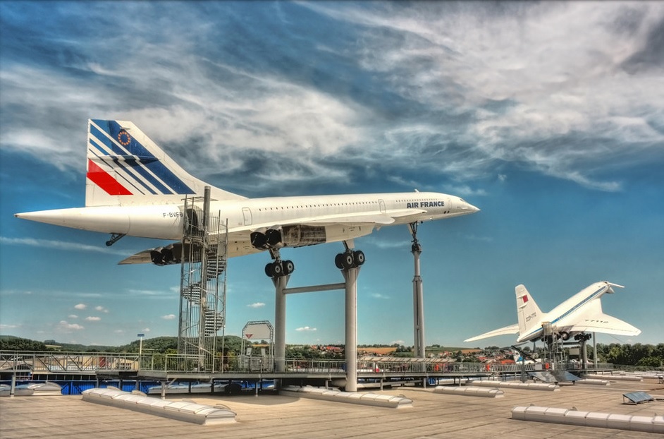 Concorde and Tupolev TU144 at Sinsheim