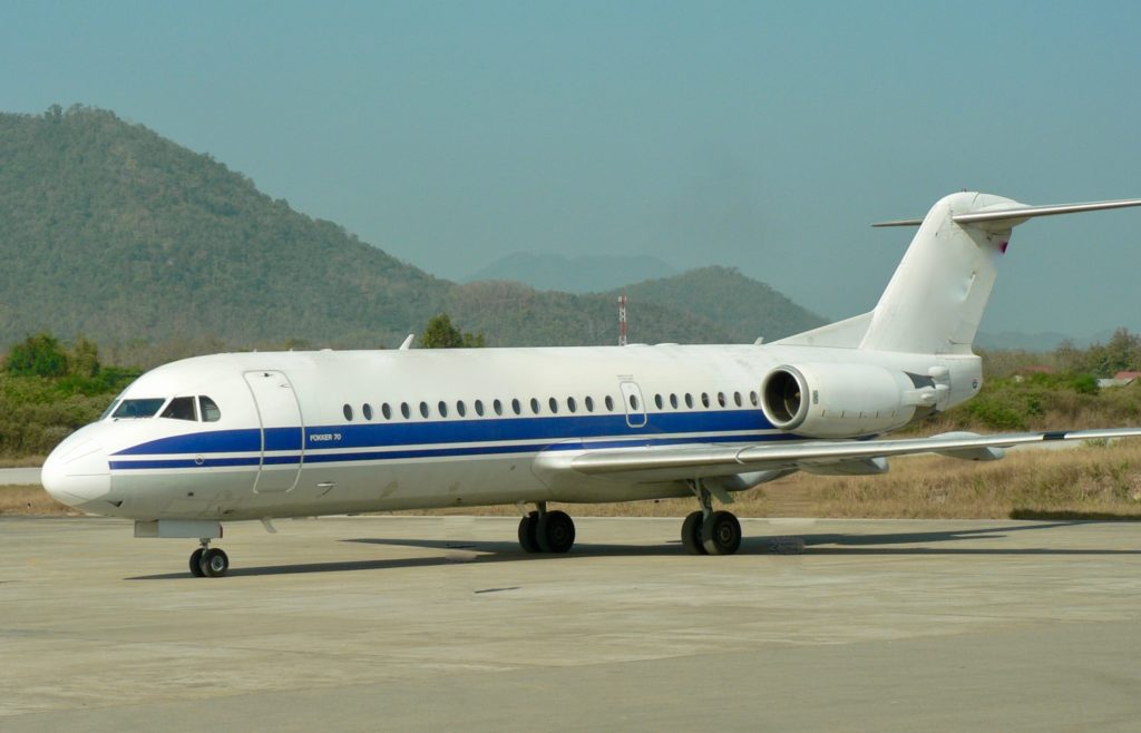 Fokker 70 - Aircraft Charter Services