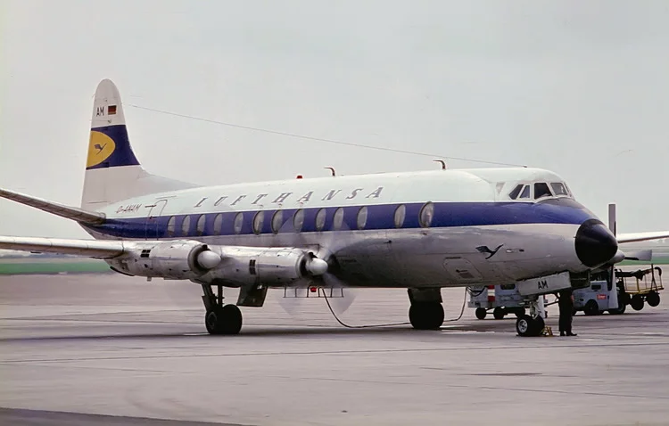 Lufthansa Vickers Viscount.